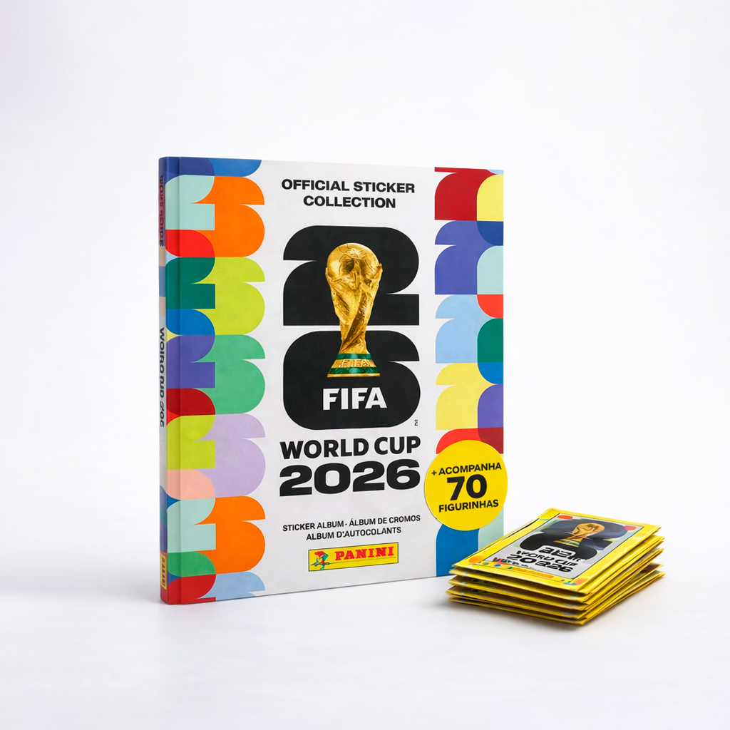Álbum Panini Copa 2026 Capa Dura